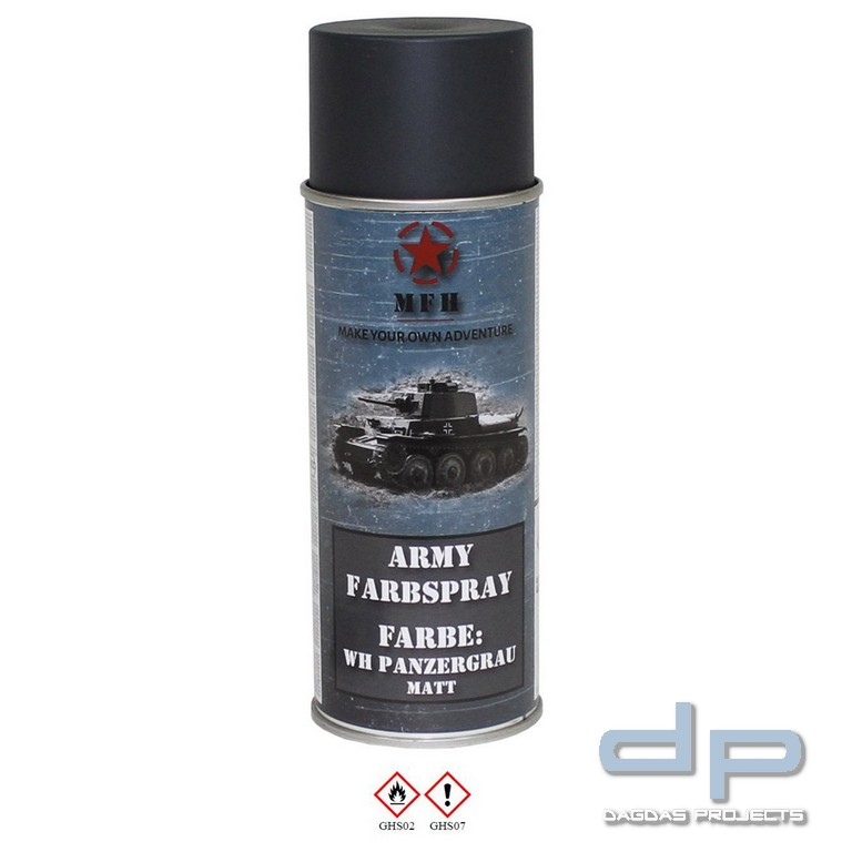 Farbspray, "Army" WH PANZERGRAU, matt, 400 ml