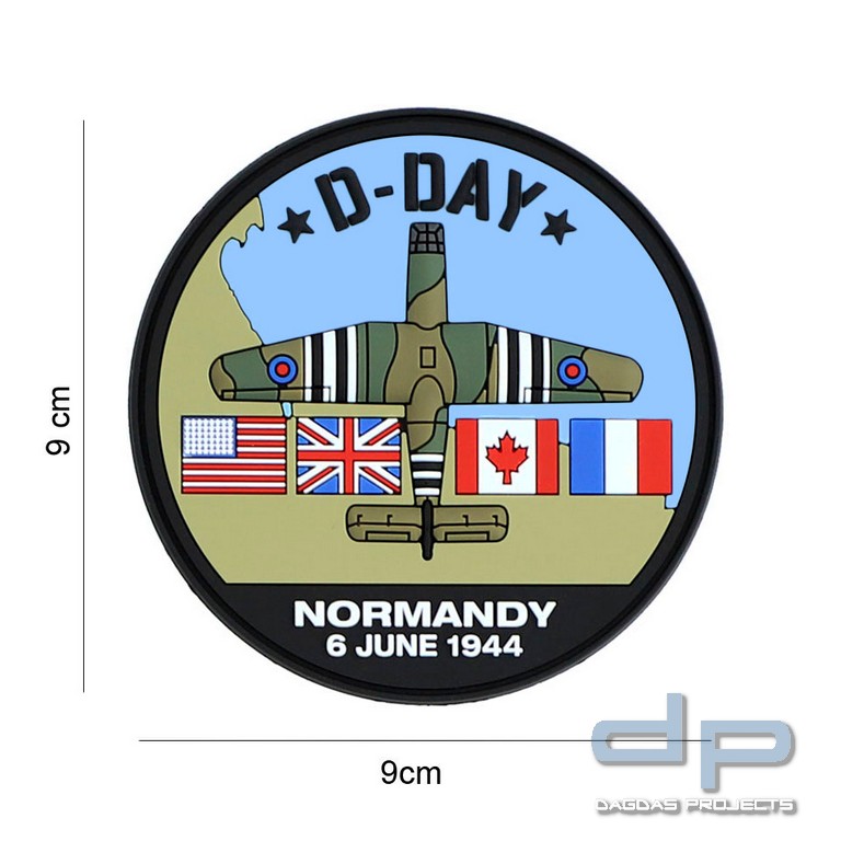 Emblem 3D PVC D-Day Horsa