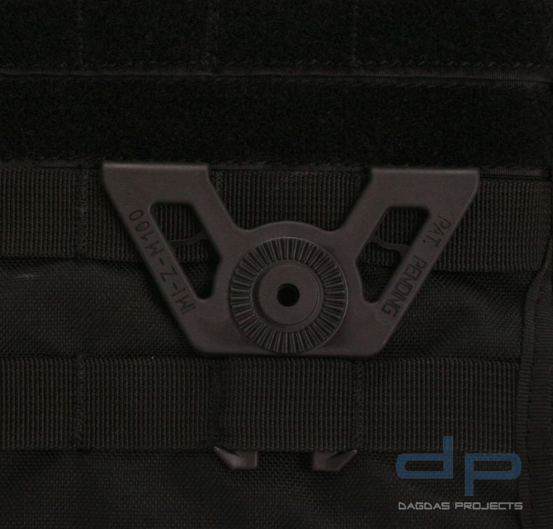 MOLLE Adapter zu 20IMZ Gürtelholster / Magazintaschen schwarz