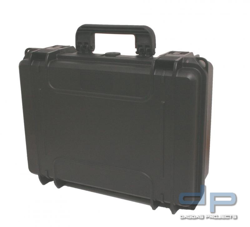 Spurensicherungskoffer Modell MAX 430 CAM schwarz, mit Schaumeinlage