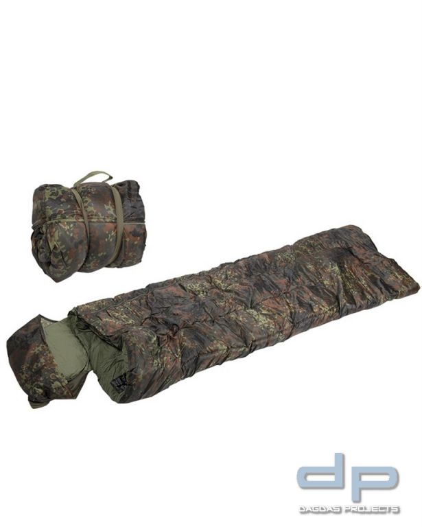 Schlafsack Pilot flecktarn VPE 2