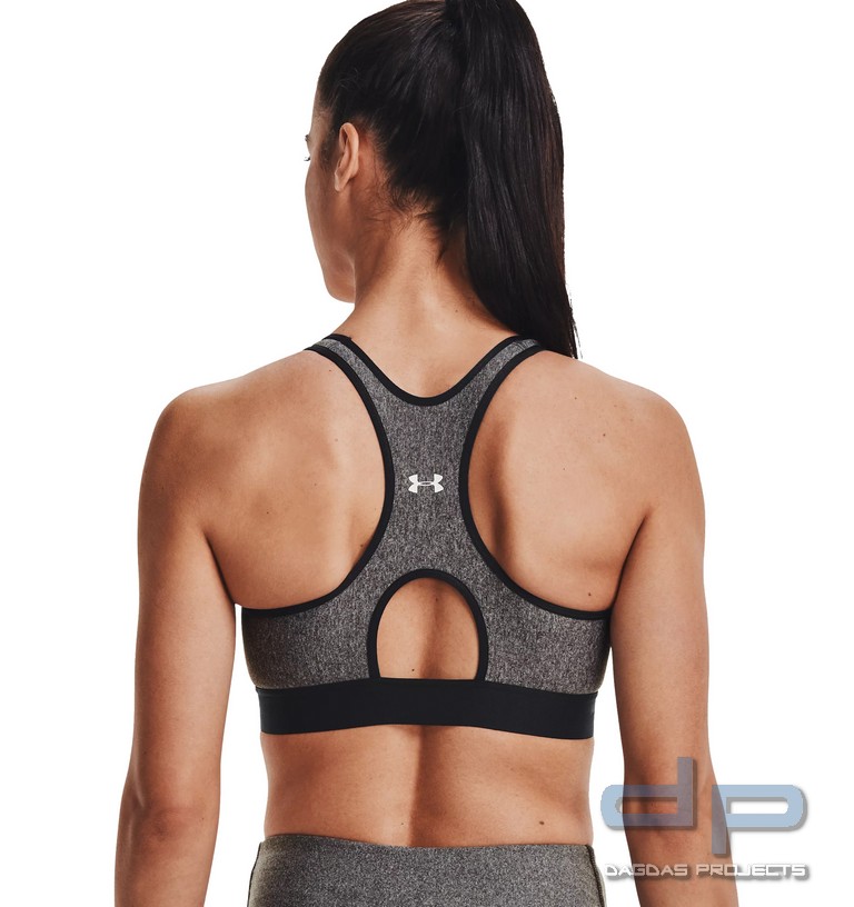 UNDER ARMOUR DAMEN MID HEATHERED SPORT-BH