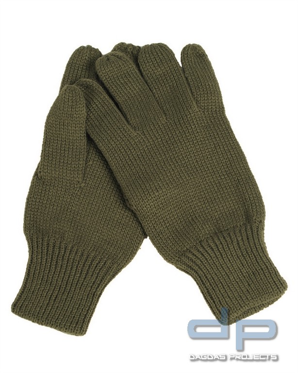 FINGERHANDSCHUHE PAN OLIV VPE 12
