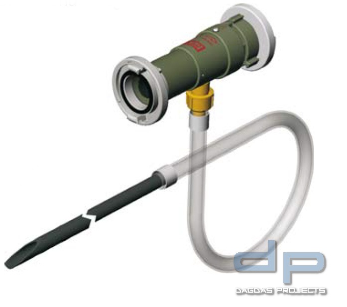Zumischer Hohlstrahlrohr 200 l 2" AG Ultra-Light