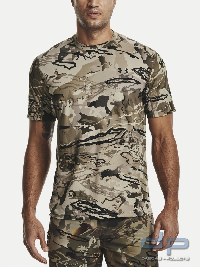 UNDER ARMOUR ISO-CHILL BRUSH LINE T-SHIRT