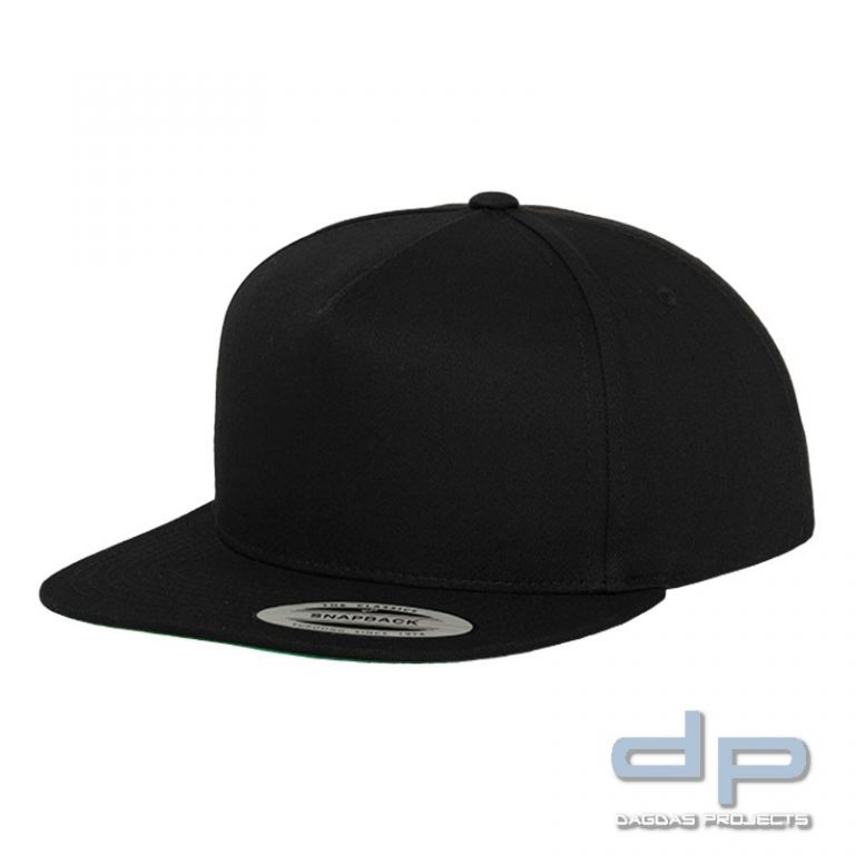 Classic 5 Panel Snapback Cap verschiedene Farben