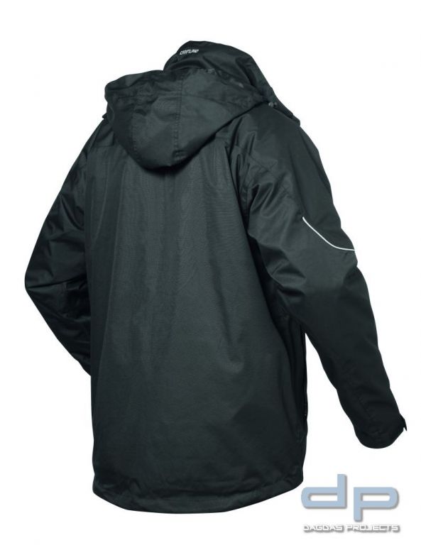 2-in-1 Outdoorjacke in Schwarz