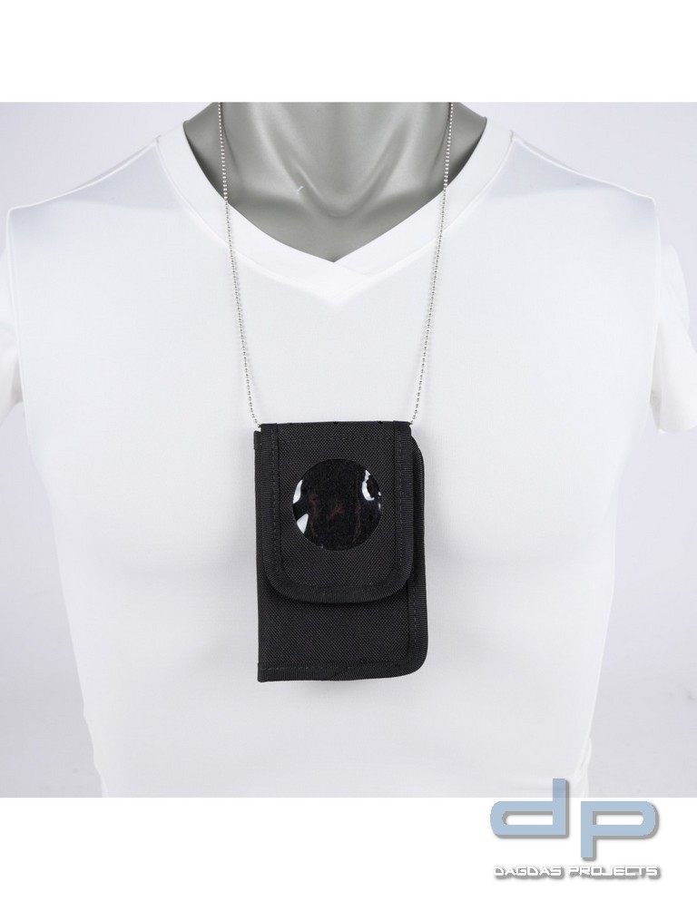 COP® Dienstausweismäppchen OHNE DRUCK, rund, Scheckkartenformat, CORDURA®