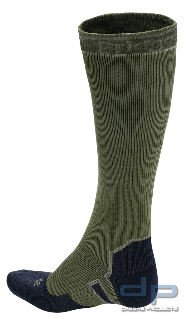 Bridgedale StormSock Heavyweight Knee oliv