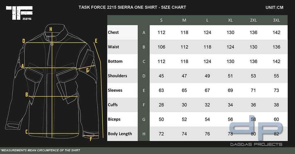 TF-2215 Sierra One Shirt in verschiedenen Farben