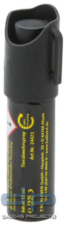 Pfefferspray KO im Lippenstift-Format 15ml