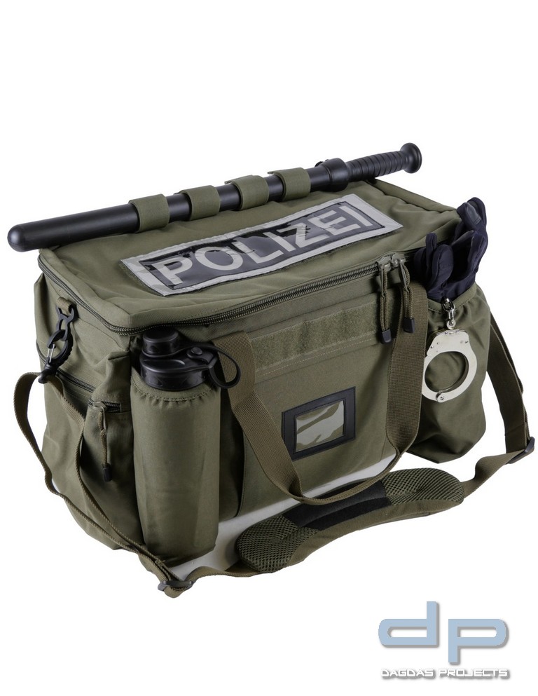 COP® 903 Ausrüstungstasche (43 Liter), inkl. großer Aufschrift POLIZEI in Oliv