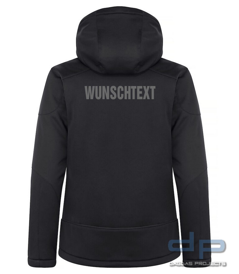 Behörden Softshelljacke "Grayland Ladies" in verschiedenen Farben mit 3 Fach Sonderdruck und Wunscht