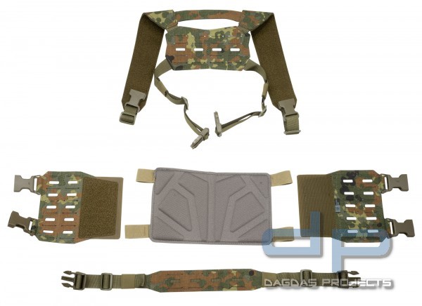 TEMPLARS GEAR CHEST RIG CONVERSION KIT 3/5-FARBEN FLECKTARN IN VERSCHIEDENEN FARBEN