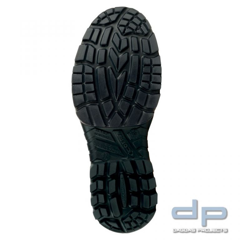 PU-Stiefel in Grün/Schwarz