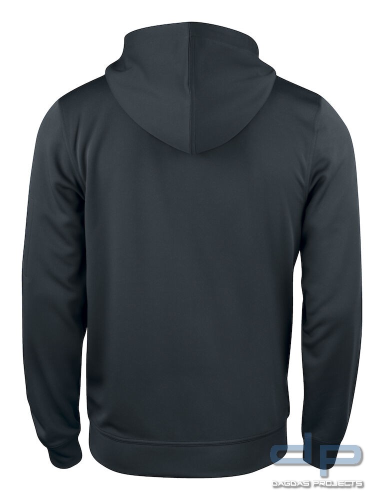 Basic Active Hoody Full Zip in verschiedenen Farben mit Wunschaufdruck