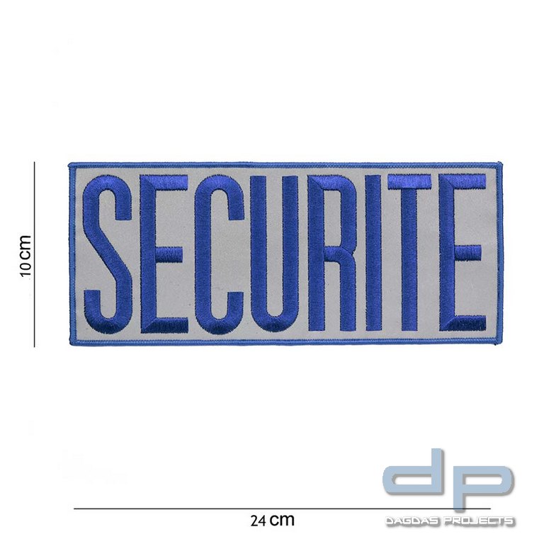 Emblem Stoff Securite