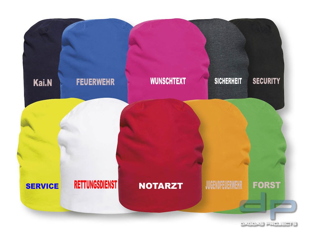 Jersey Saco mit Wunschtext in verschiedenen Farben