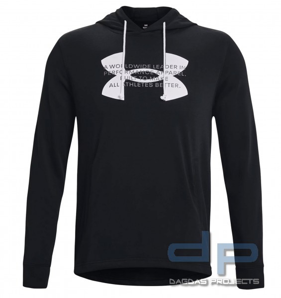 UNDER ARMOUR RIVAL TERRY LOGO HOODIE IN VERSCHIEDENEN FARBEN