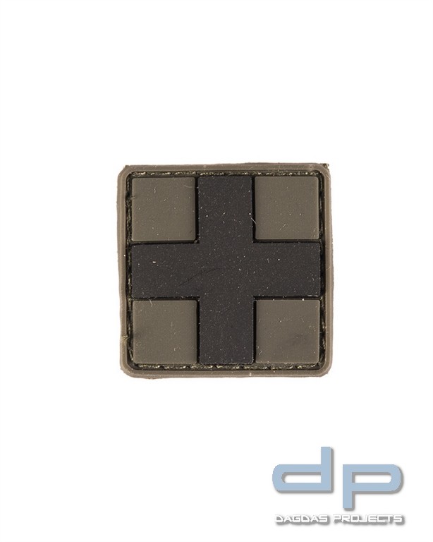 PATCH 3D FIRST AID PVC M.KLETT OLIV SM VPE 10