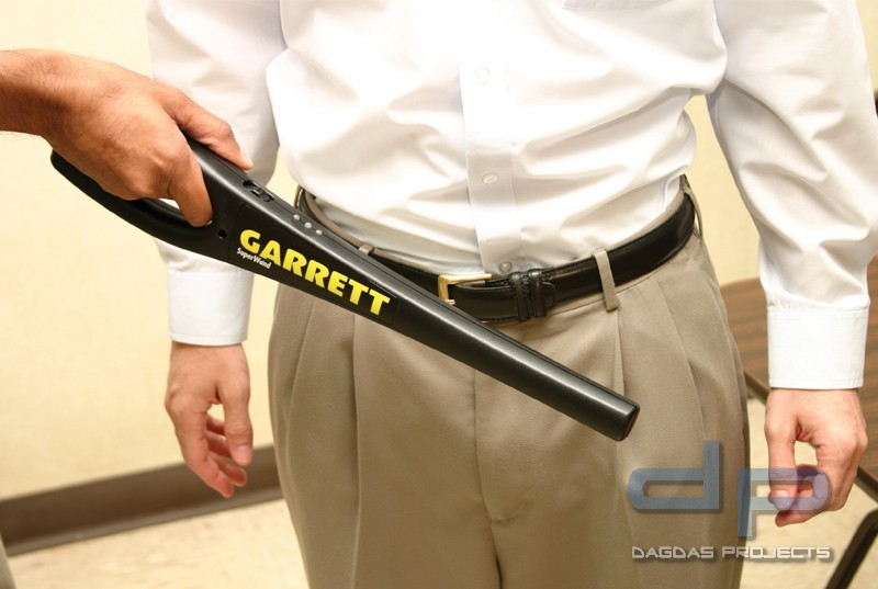 Metall Handsonde Garrett SuperWand Batterieversion