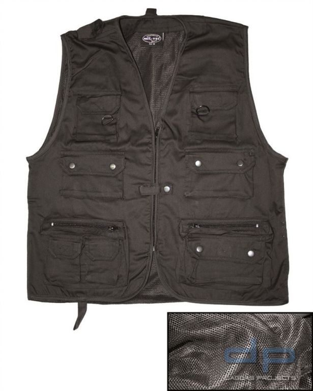 JAGD-U.ANGLERWESTE M.NETZFU.SCHWARZ VPE 2