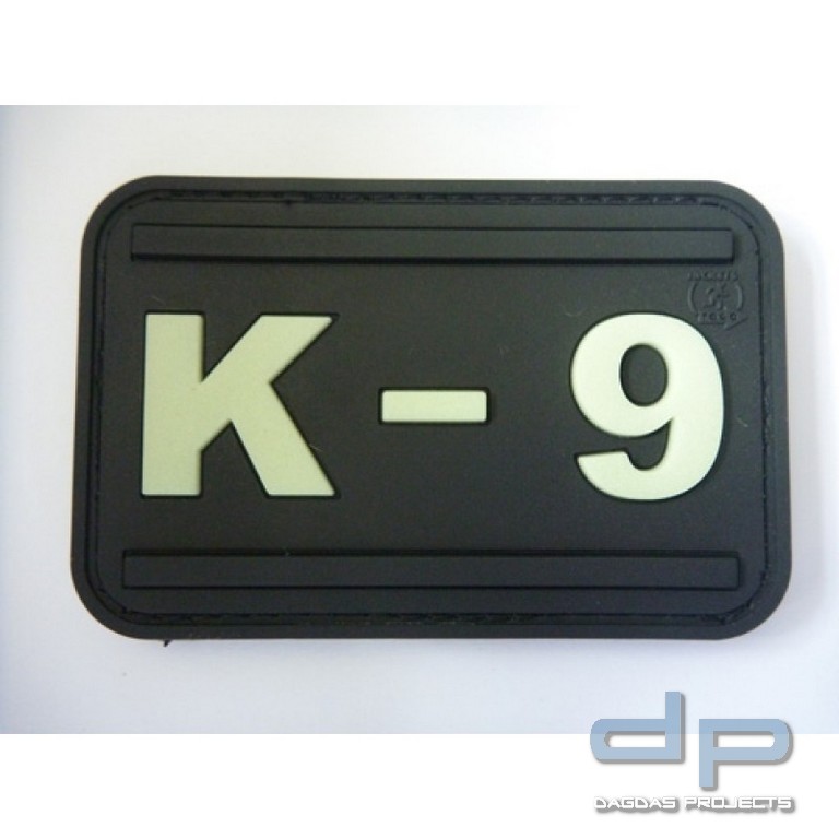 Rubber Patch K-9 - Nachtleuchtend