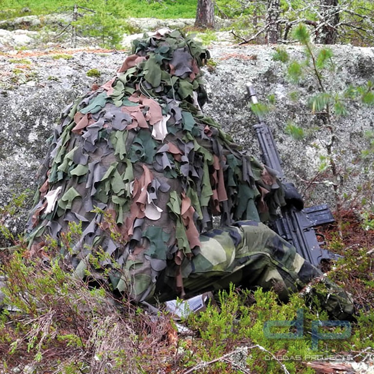 SnigelDesign 3D Operator Ghillie Tarnjacke
