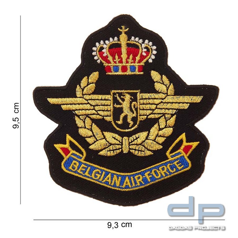 Emblem Stoff Belgian Air Force