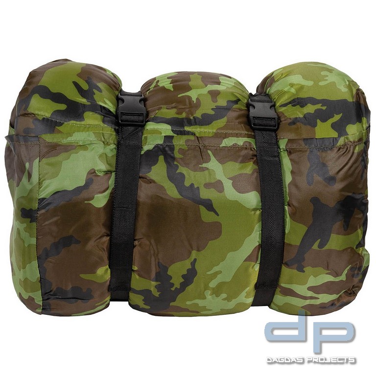 Israel. Pilotenschlafsack, M95 CZ tarn, 2-lagige Füllung