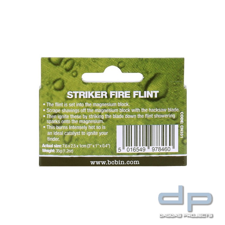 BCB Magnesium-Block Striker CN331