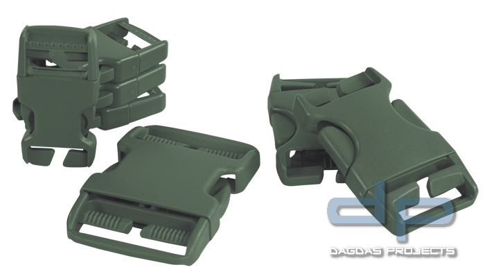 Reparatur Steckverschluss Buckle Set Oliv