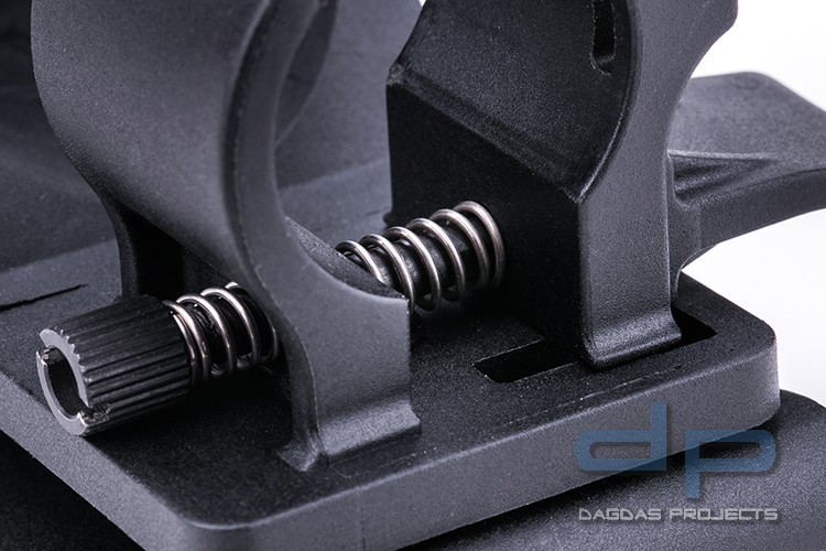 V70 Holster für Einsatzstock, 360 Grad drehbar,