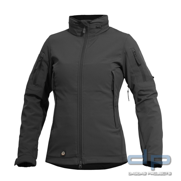 PENTAGON ARTAXES DAMEN SOFTSHELL JACKE Farbe: grau und schwarz Größe:L