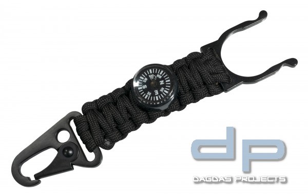 ALBAINOX PARACORD BOTTEL HOLDER MIT KARABINER IN VERSCHIEDENEN FARBEN