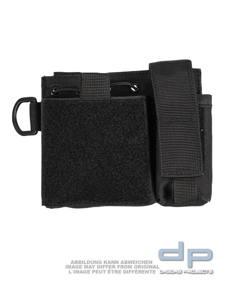 MOLLE ADMIN POUCH SCHWARZ 5er Pack