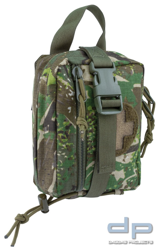 TEMPLARS GEAR RIP-OFF FIRST AID POUCH in Concamo Green