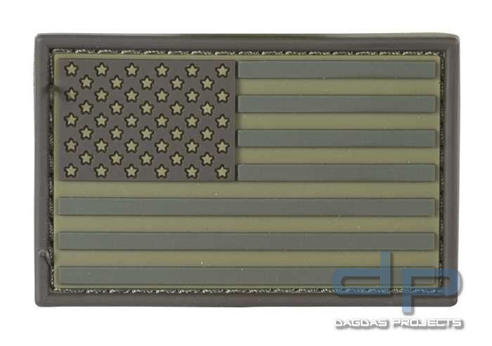 US Flagge Multicam Gummi/Klett