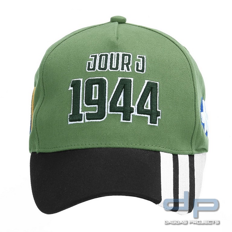 Baseball cap Jour J 1944 WWII 3D