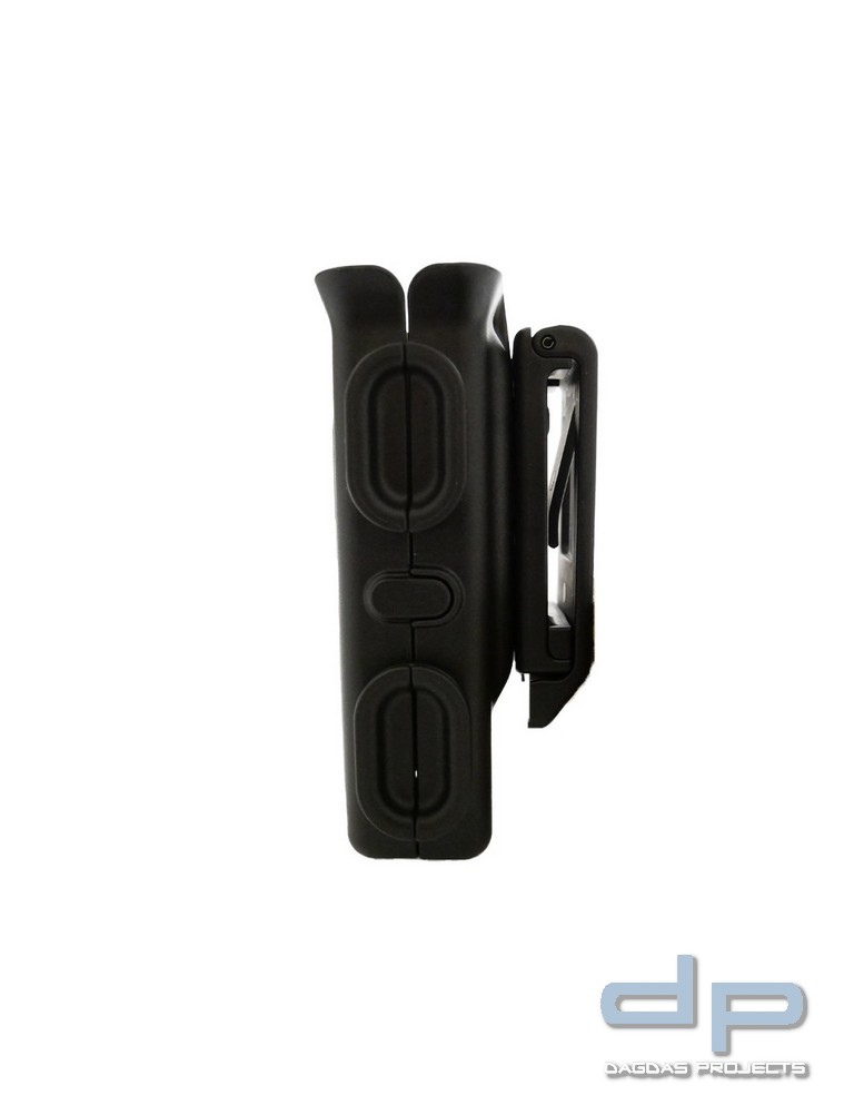 SAFARILAND® abnehmbares & offenes Tourniquet-Gürtelholster mit 744BL Gürtelclip