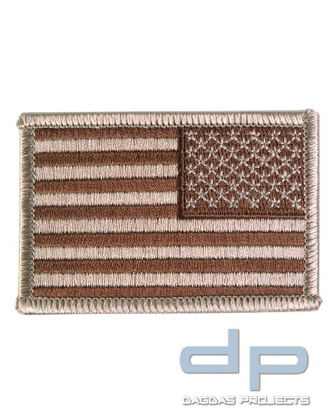 US NATIONALITÄTSABZEICHEN TEXTIL RE.DES. VPE 10