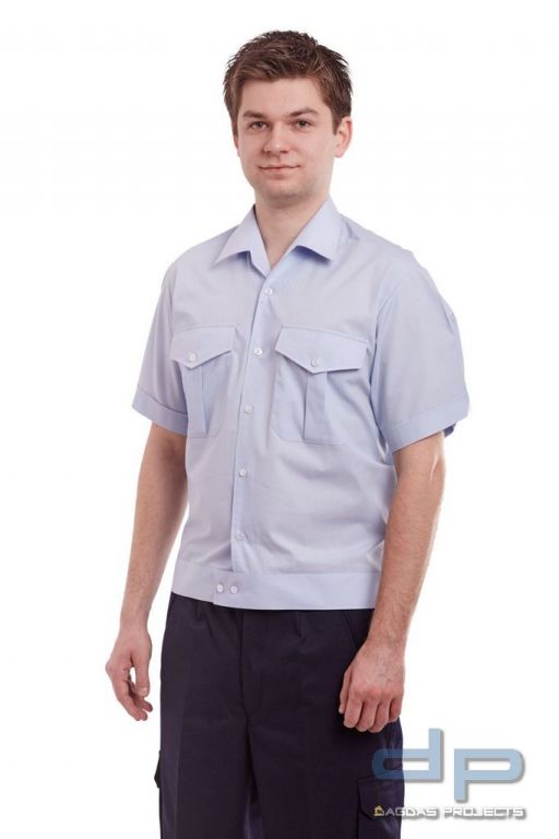 Blouson Modell 025 halbarm Farbe: Hellblau