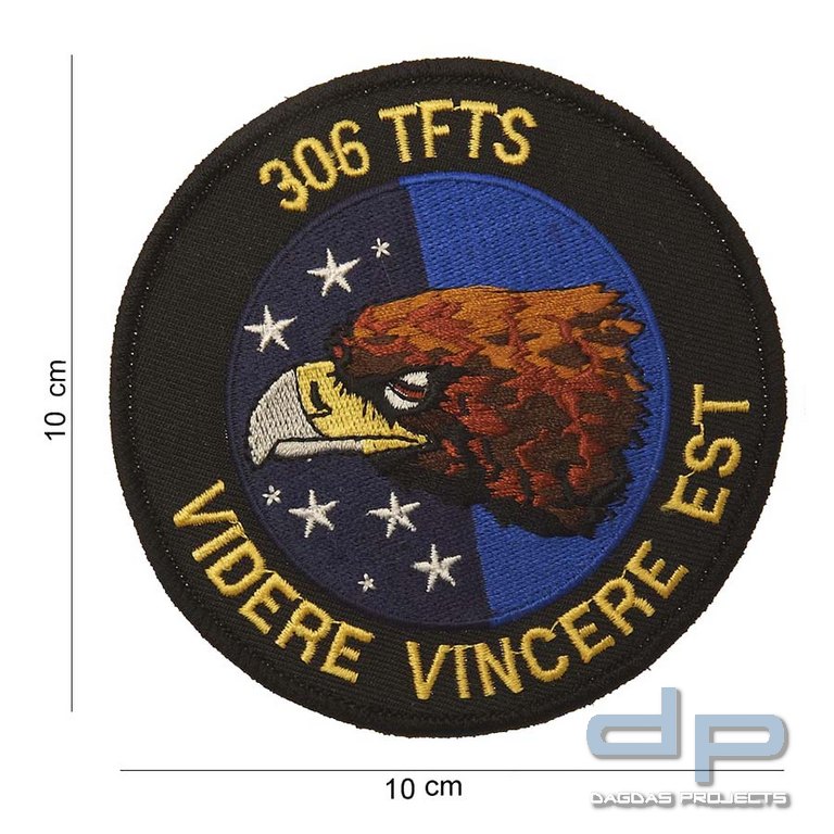 Emblem Stoff 306 TFTS Videre Vincere Est