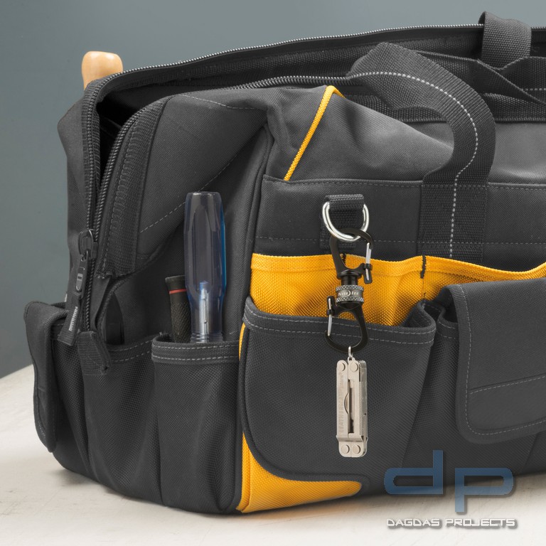 NITE IZE SLIDELOCK 360° MAGNETIC LOCKING DUAL CARABINER