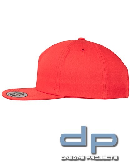 Unstructured 5-Panel Snapback in verschiedenen Farben mit Aufdruck nach Wunsch