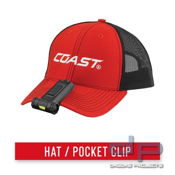 COAST HX4 Cliplight (Utility Lampe 80 Lumen, IP54)