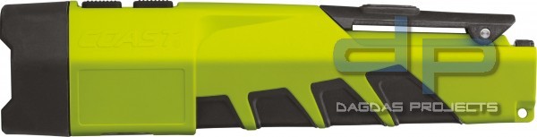 COAST HZ050 I-Safe Taschenlampe (Sicherheits- Lampe, Klasse 1) in gelb