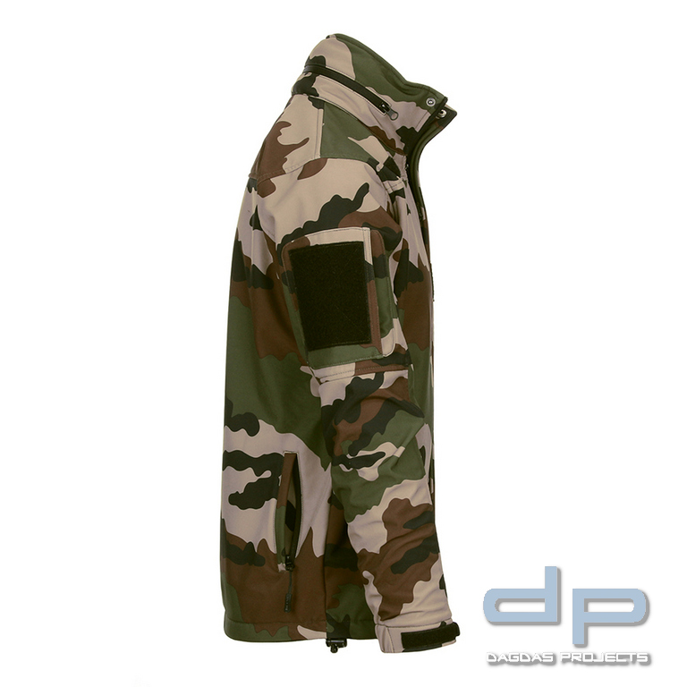 Softshell Jacke tactical French camo Größe: XL