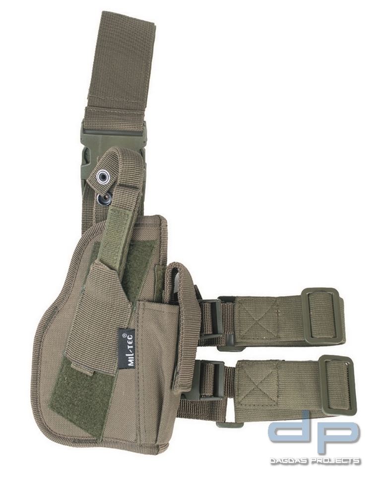 TIEFZIEHHOLSTER RECHTS OLIV 2 Stück