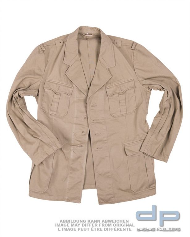 BW UNIFORMJACKE KHAKI GEBR. VPE 10
